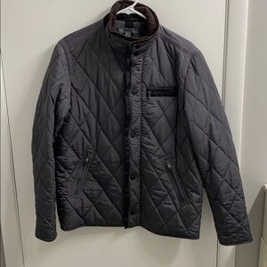 DKNY quilted jacket, small, sharp and fresh.